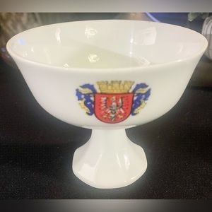 Vintage Heidelberg Rampant Lion Crown Coat of Arms Chalice